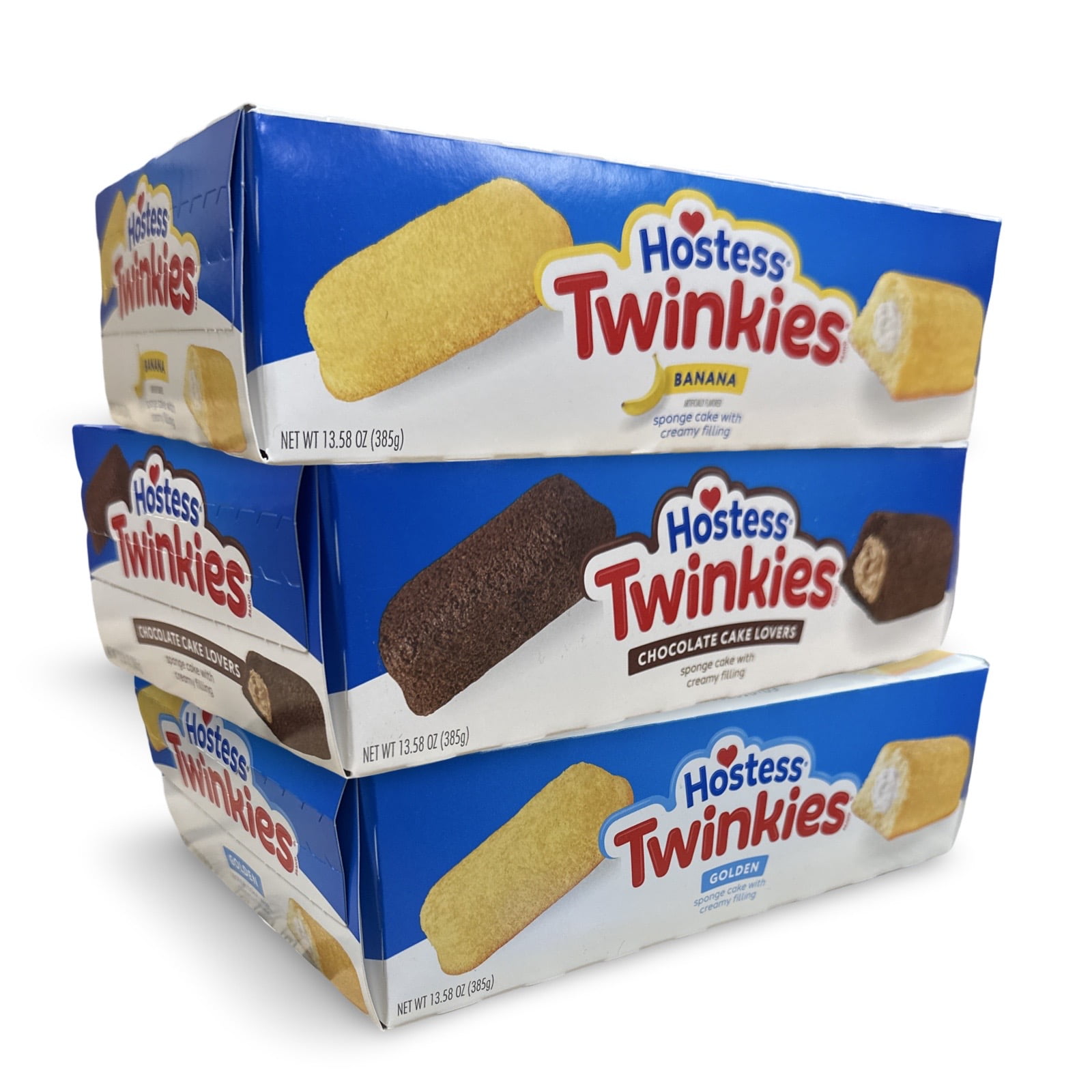 Hostess Twinkie Variety Pack | Original, Chocolate, Banana | 3 10