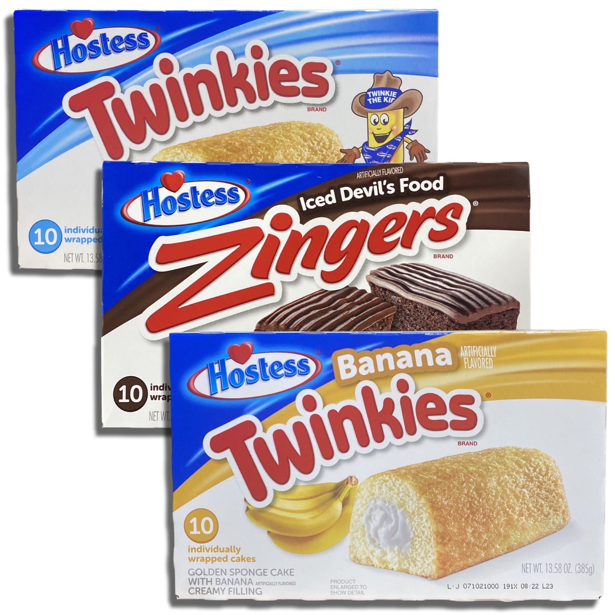Hostess Twinkie Variety Pack with Zingers | Three Flavors
