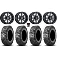 thumbnail image 1 of Hostile Alpha 15" Wheels Black 30" Predator Tires Polaris RZR XP 1000 / PRO XP / Ranger XP 900/1000, 1 of 4