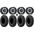 thumbnail image 1 of Hostile Alpha 15" Wheels Black 37" MotoCrusher Tires Kawasaki Mule Pro FXT, 1 of 4