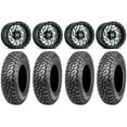 thumbnail image 1 of Hostile Jigsaw 15" Wheels Milled 33" RAZR XT Tires Kawasaki Mule Pro FXT, 1 of 4