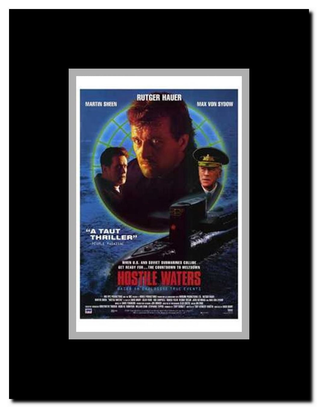 Hostile Waters Framed Movie Poster