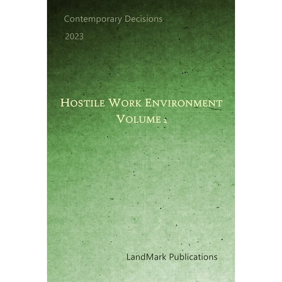 Hostile Work Environment : Volume 2 (Paperback)