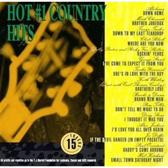 Hot #1 Country Hits - Music CD - - 1992-10-09 - RCA - Very Good - Sold by Sounda
