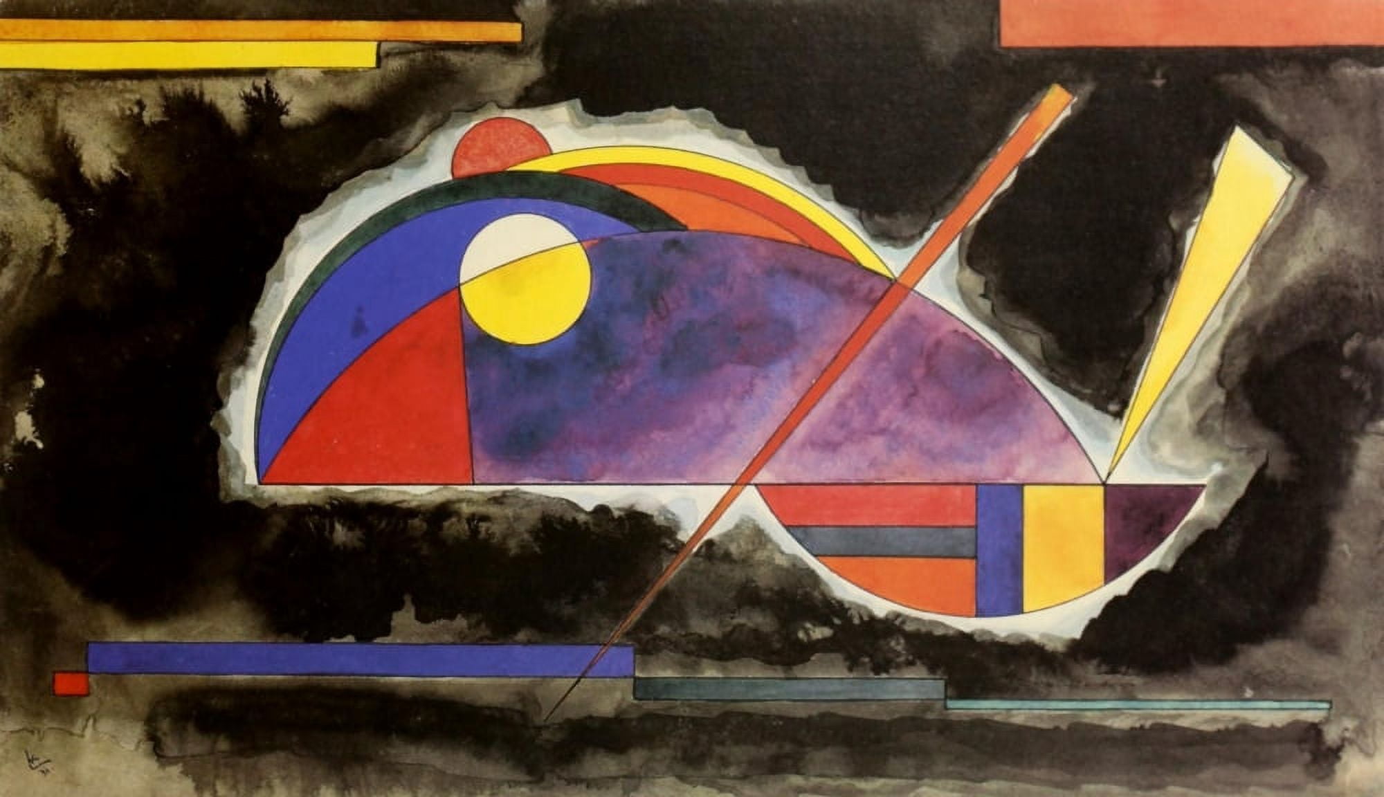 Hot 1931 Canvas Art - Wassily Kandinsky (24 x 36)