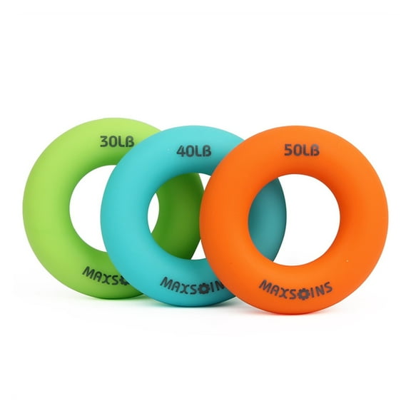 Hot 3pcs Hand Gripper Trainer Forearm Hand Carpal Expander Dynamometer Strengthen Training Finger Exersiser Grip Strength Force ,Easy Operation