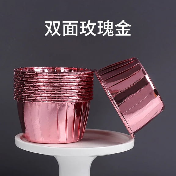 Hot 50 Pcs Large Muffin Cupcake Liner Cake Wrappers Baking Cup Tray Case Cake Paper Cups Pastry Tools Party Supplies