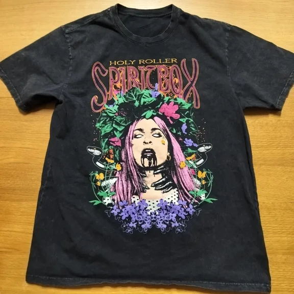 Spiritbox Band Holy Roller Cotton Shirt Unisex Concert S to 5XL