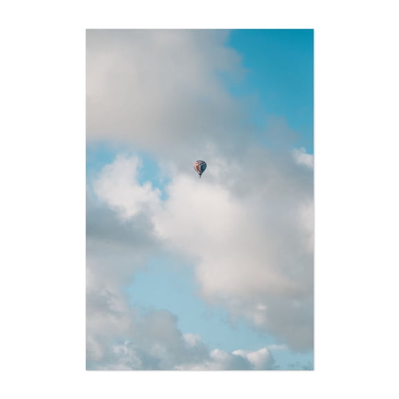 Hot Air 02 - Del Mar California Photography Minimalist Unframed Wall Art Print 4 x 6 inches