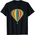thumbnail image 1 of Hot Air Balloon Albuquerque Balloon Aviation Festival Flying T-Shirt, 1 of 3