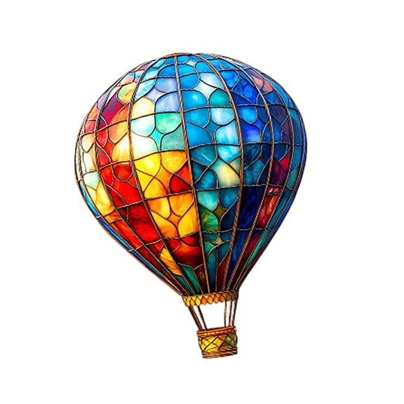 Hot Air Balloon Mural Stickers, Versatile Decoration For Kids Bedrooms Living Rooms Playrooms And Kindergartens, Innovative Design Easy To Apply Reusable And Wall-Friendly