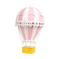 thumbnail image 1 of Hot Air Balloon Ornament Artwork Photography for Centerpieces Desktop Bedroom , Pink, 1 of 8