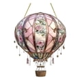 thumbnail image 1 of Hot Air Balloon Solar Pendant Light with Flickering Flame Effect for Outdoor Garden Patio Porch Yard Decoration and Party, 1 of 4