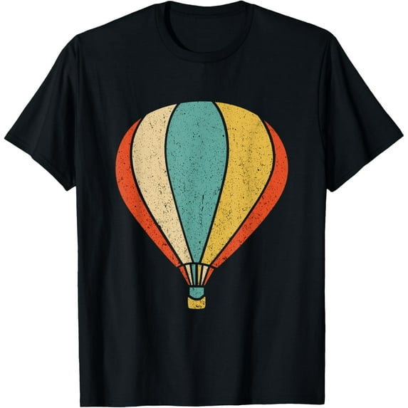Hot Air Balloon Vintage Balloon Ride Festival Ballooning T-Shirt
