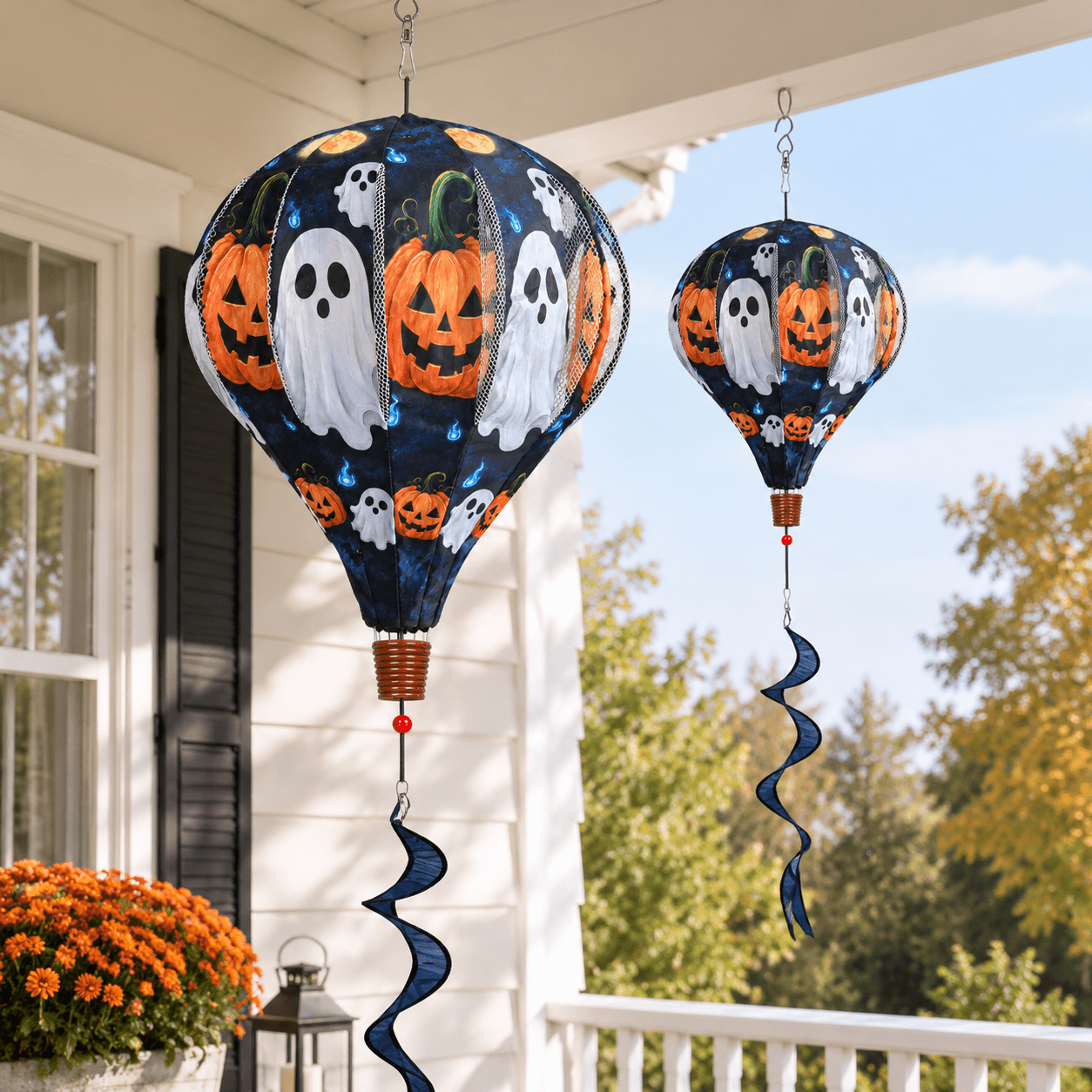 Hot Air Balloon Wind Spinners 2 Pack 14 X 59 Inch - Walmart.com