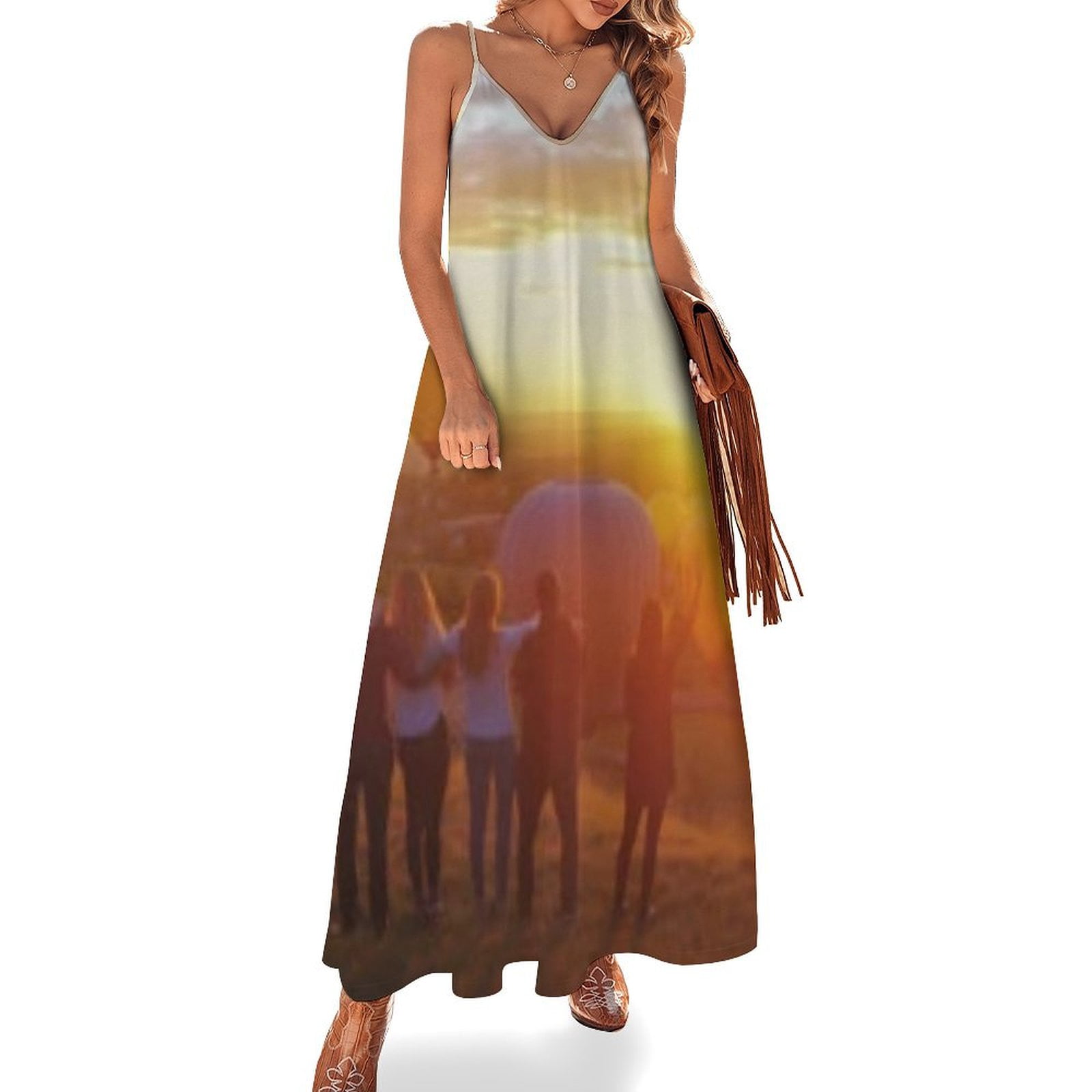 Castles in the Air Long Sleeve Dress