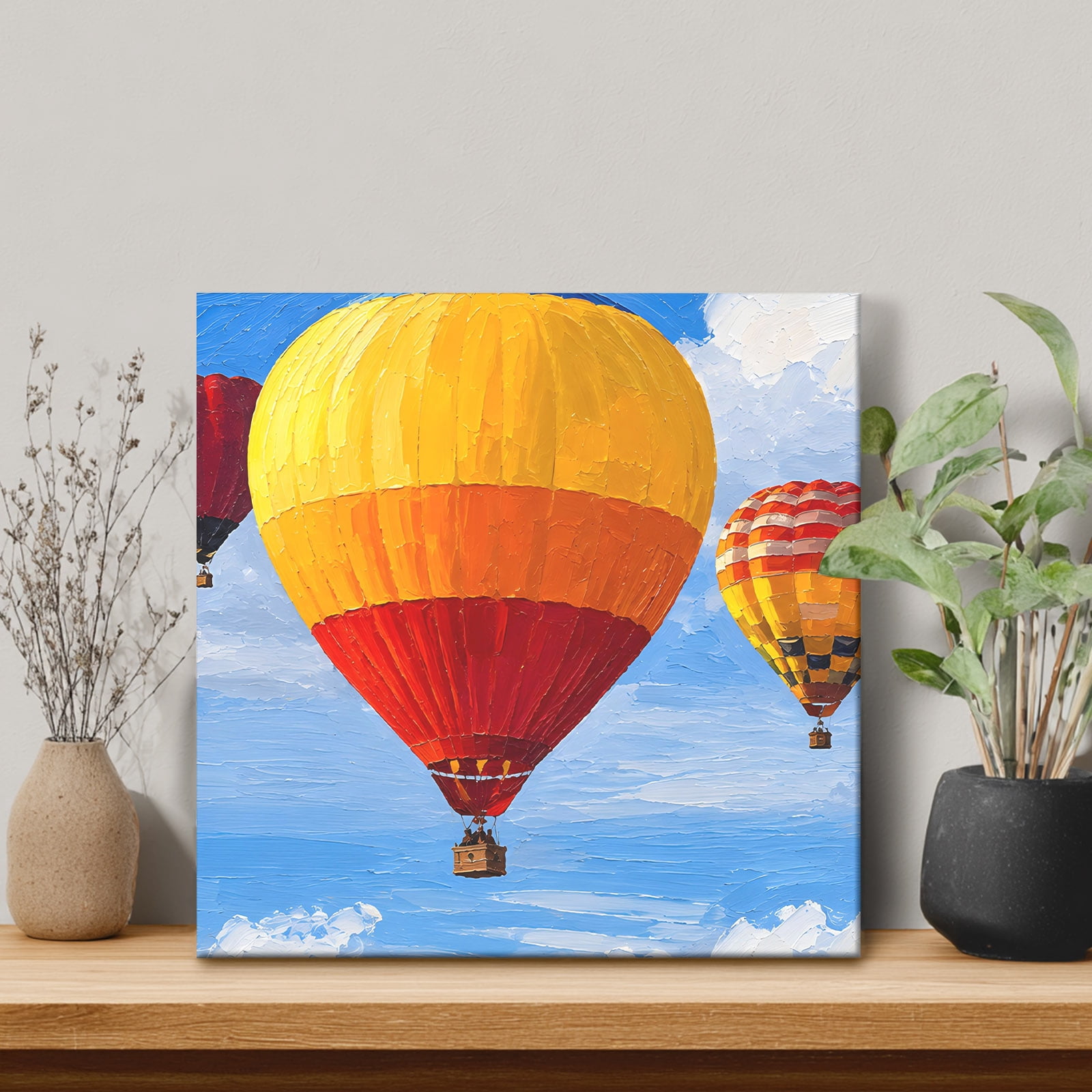 hot-air-balloons-framed-canvas-wall-art-modern-travel-yellow-red-blue