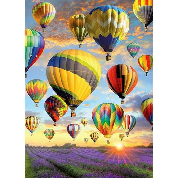 Hot Air Balloons, a 1000-piece Puzzle by Jack Pine