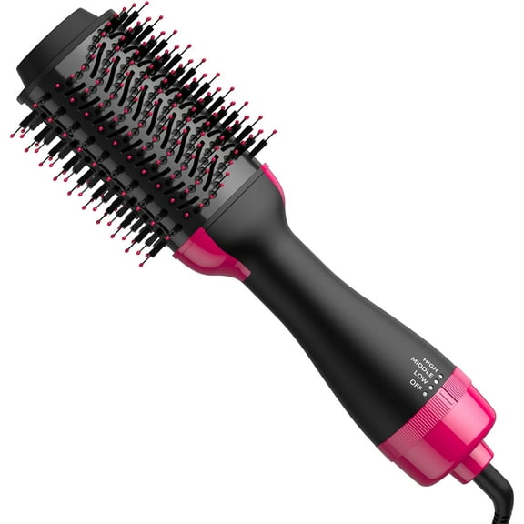 Hot Air Comb Blow Dryer Comb Curling Comb Hair Dryer3-in-1