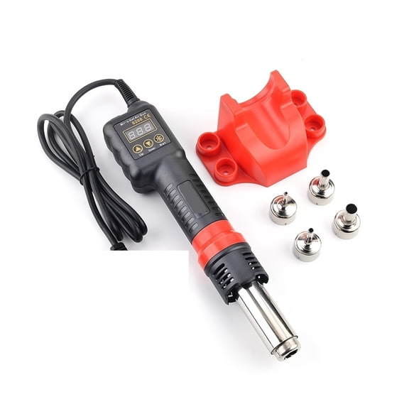 Hot Air Gun,8208 Micro Rework Soldering Station LCD Digital Hair Dryer For Soldering,Heat Gun Welding Repair Tools ,Accurate Temperature Control