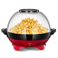 thumbnail image 1 of Hot Air Popcorn Popper 1400W, Electric Popcorn Maker - 6 Quart Capacity, One-Touch Operation, ETL Certified, BPA-Free, Fast & Healthy Snack Machine for Home & Kitchen, 1 of 6