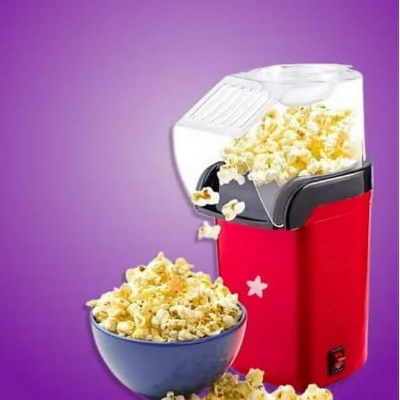 Hot Air Popcorn Popper Maker with Measuring Cup to Portion Popping Corn Kernels + Melt Butter, 16 Cups