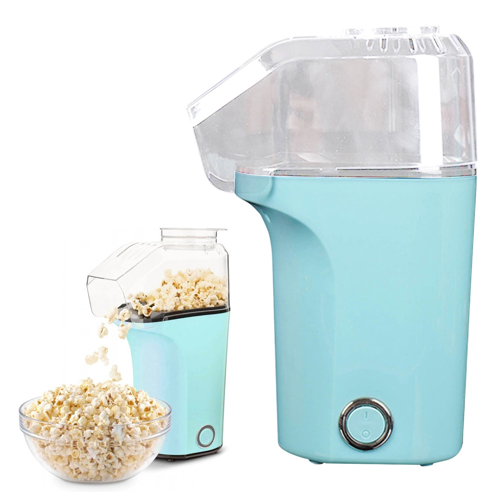 Hot Air Popcorn Popper with Butter Melting Tray, Compact, Easy to Clean ...