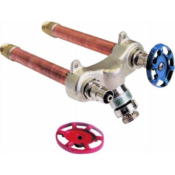 Arrowhead Brass & Plumbing Arrowhead Brass 1/2 In. SWT X 1/2 In. MIP Hot & Cold Anti-Siphon Frost Free Wall Hydrant