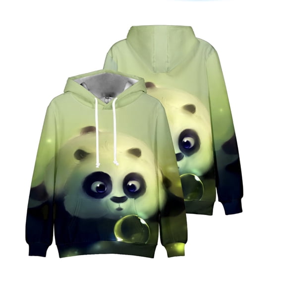 Hot Animal Hooded 3D Print Panda Hoodies Male/Female Unisex Sweatshirts Pullovers Fashion Boys/Girls Casual Autumn/Winter Tops