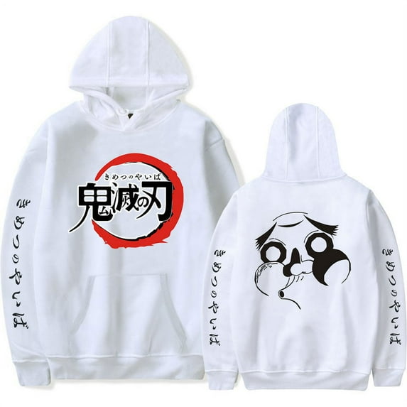 Hot Anime Demon Slayer Hoodie For Men Women Unisex Hooded Sweatshirt Kimetsu No Yaiba Boys Girls Black Hoodies Pullover Clothes