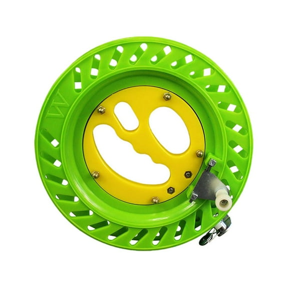 Hot Anti Reverse Bearing reel Fishing String Bobbin Fishing Line Winder Round Storage Spooler Hand Reel Wheel Fishing Reel COLOR C