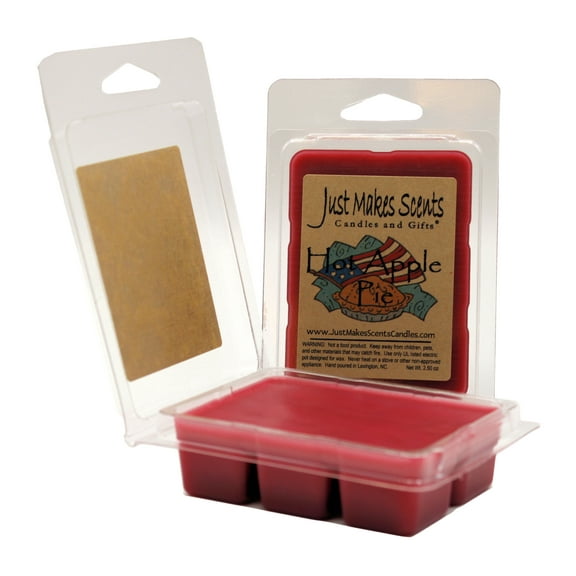 Hot Apple Pie 2-Pack Wax Melts -Just Makes Scents Candles & Gifts