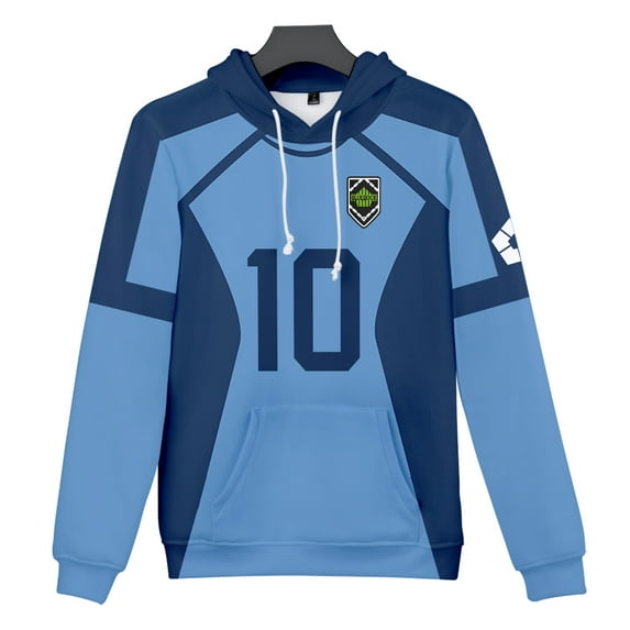 Hot Autumn 3D BLUE LOCK Hoodies Sweatshirt Men/Women Tops Fashion Unisex Pullover New Print Anime Cosplay Coats Clothes