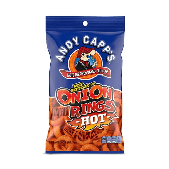 Hot Battered Onion Rings, 2-Oz Bag (Pack Of 12)