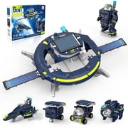 Hot Bee 6-in-1 Space Solar Robot Toy Kit for Kids, Educational Learning Toys Christmas Gift for Boys Girls Age 8+