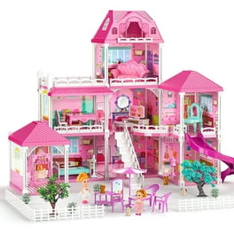  Barbie Dreamhouse 2023, Pool Party Doll House with 75+