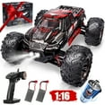 thumbnail image 1 of Hot Bee Remote Control Car, 1:16 RC Monster Truck, 24+ MPH 4WD Off Road with Lights Gift for Boys Kids and Adults, 1 of 8