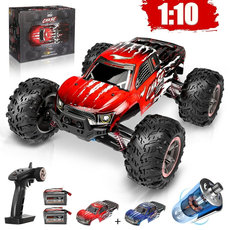 Hot Bee 1 10 Scale 46KM H 4WD Off Road RC Car Fast Radio Control Monster Truck Walmart