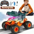 thumbnail image 1 of Hot Bee Remote Control Dinosaur Car Toys for Boys, Light & Sound Spray Function, RC Dinosaur Toys Gift for Kids 3-8 Yeas old, 2024 Boys Christmas Birthday Gift Indoor/OutdoorToys for Boys 7-10+, 1 of 8