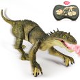 thumbnail image 1 of Hot Bee Remote Control Dinosaur Toy, Tyrannosaurus Robot Walking RC Dinosaur with LED Light and Roaring Sounds for Boys Girls 3+ Years Old, 1 of 7