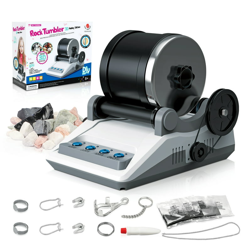 Hot Bee Rock Tumbler Polisher Science Kits Set for Kids and Adults