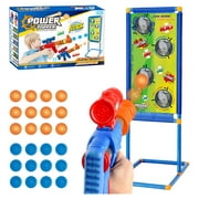 Hot Bee Shooting Game Toy with Shooting Target & 24 Foam Balls, Gift for Age 8,9,10+ Years Old Kids
