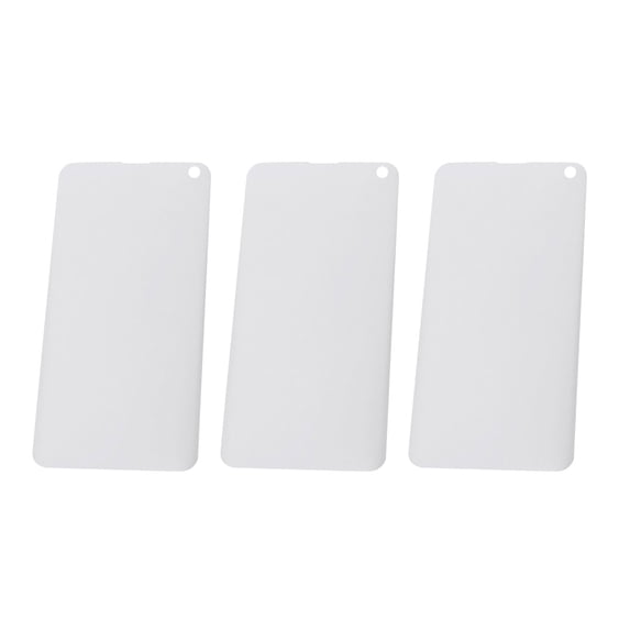OATIPHO 3Pcs Phone Film Pet Compatible for S10 White Easy Install Screen Protector