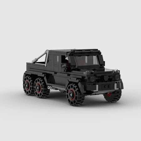Hot Bens G63 6X6 Wheels Vehicle Speed Champion Racer Building Blocks Brick Racing Super Technique Car Creative Garage DIY Toys