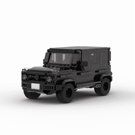 Hot Benz G63 Mayha Rui Black Warrior Big G Racing Sports Car Moc Compatible with Kids Building Blocks Educational Toys