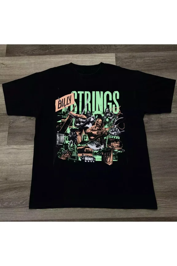 Hot Billy Strings Spring 2025 Tour T Shirt Full Size S-5XL OM1028