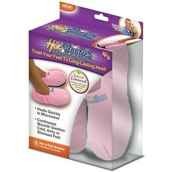 Hot Booties Foot Warmers, Pink