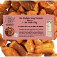 Hot Buffalo Pretzel Pieces MSF2 by Niamara Crunchy Snack Bites, 1 Lb