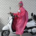 thumbnail image 1 of Hot Buy! Long Transparent Hooded Raincoat, Waterproof Raincoat for Men & Women, Outdoor Rain Gear for Walking, Hiking, and Travel, 1 of 7