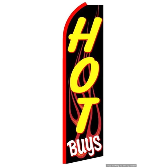 Hot Buys Swooper flag Without Pole Advertisement /Business Flags | Feather Flag |